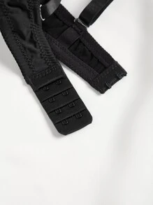 Women's Casual Fabric Bras With Padded Cups And Slight Stretch In Multicolor Plain Design - Multicolor - View 4