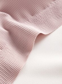 3pack Solid Ribbed No Show Bra Set - Multicolor - View 5