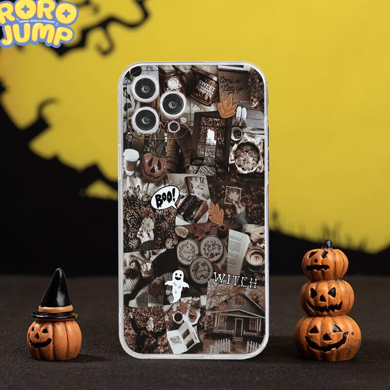 

Halloween Pumpkin Pattern Phone Case, Multicolor