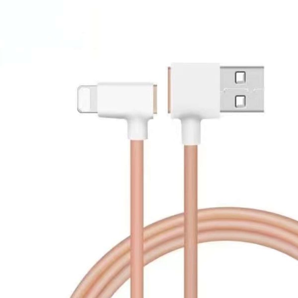 

1M Кабель для передачи данных Lightning, Розовые