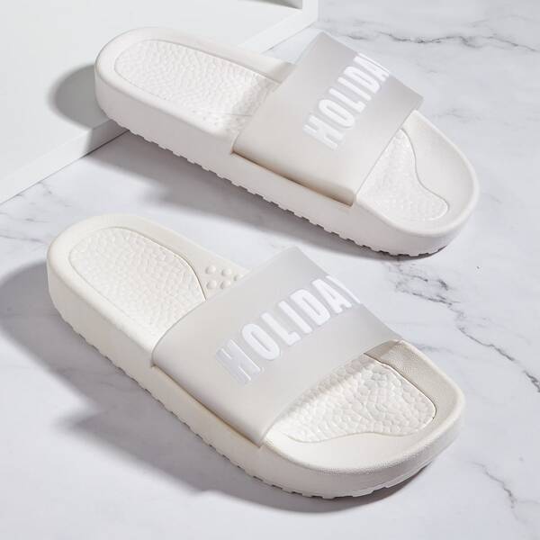 

Letter Graphic Slides, White