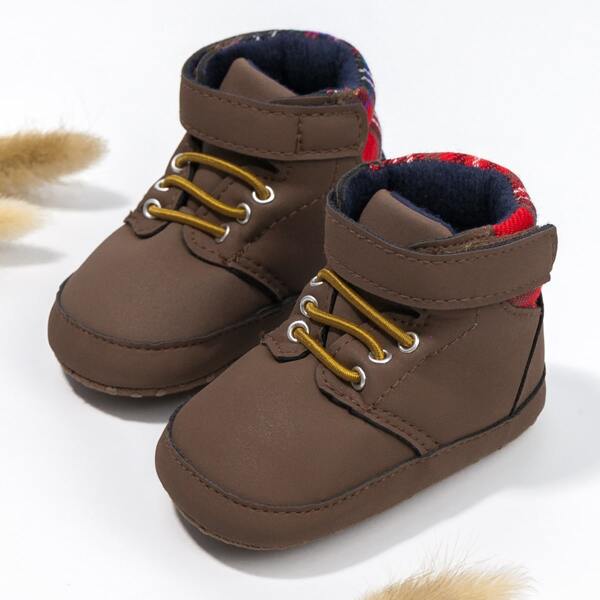 

Baby Minimalist High Top Skate Shoes, Brown