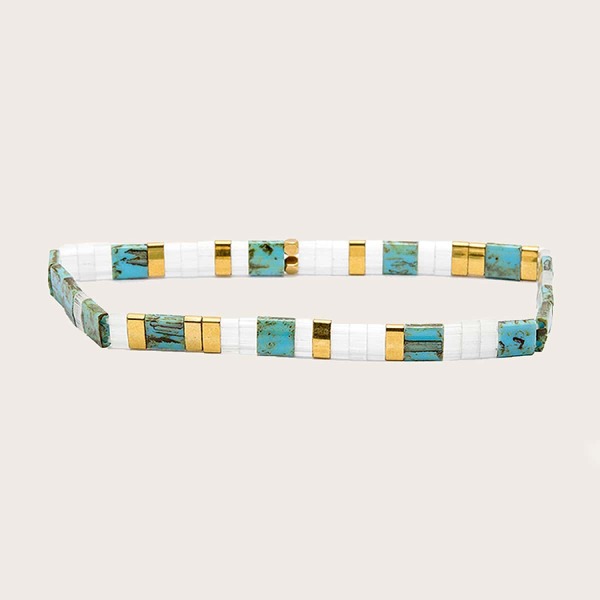 

Geometric Beaded Bracelet, Multicolor