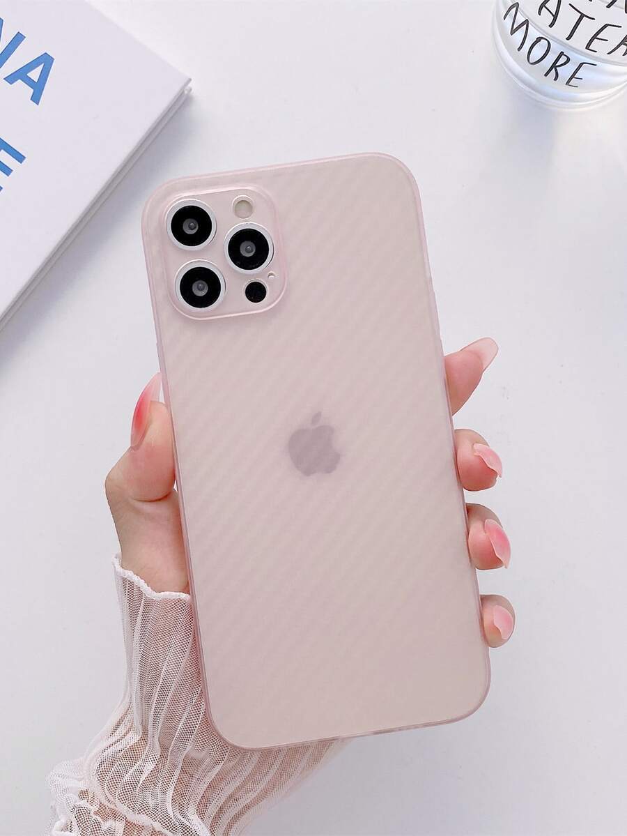 スマホケース シンプル - ピンク - チェックする 1