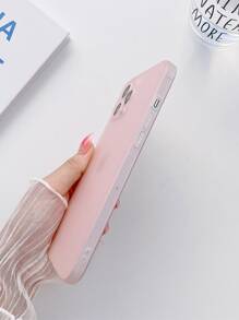 スマホケース シンプル - ピンク - チェックする 2