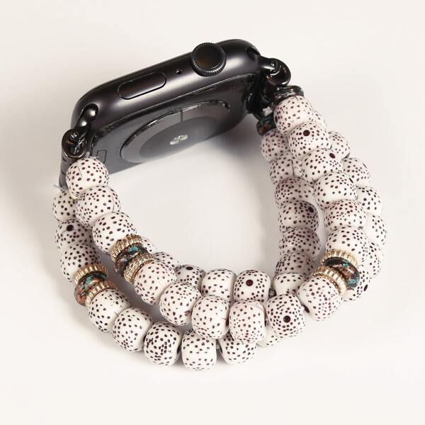 

Beaded Watchband For iWatch, Multicolor
