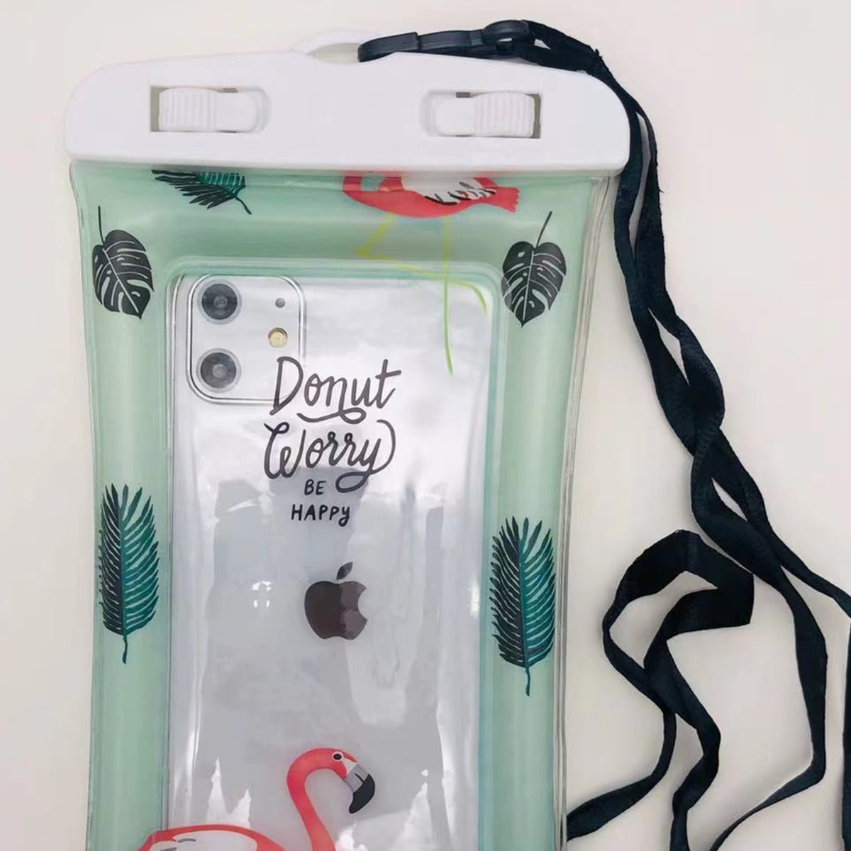 Водонепроницаемая сумка для телефона с рисунком фламинго