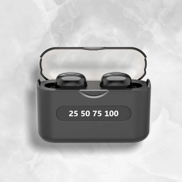

Беспроводная Bluetooth-гарнитура с цифровым дисплеем, Чёрный