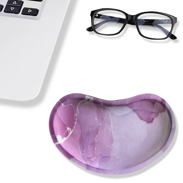 

Marble Pattern Wrist Rest, Purple
