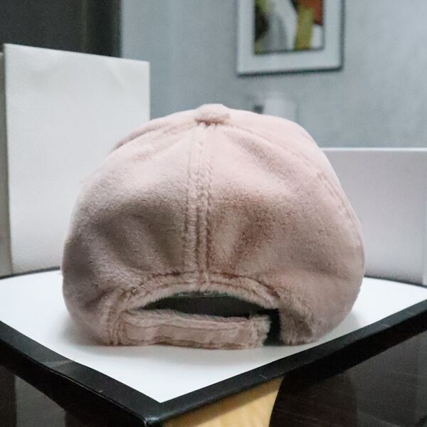 

Letter Decor Baseball Cap, Pink