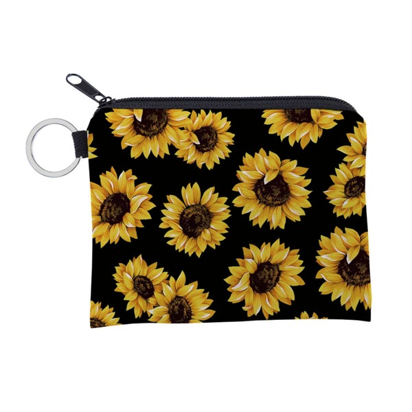 

Floral Graphic Coin Purse, Multicolor
