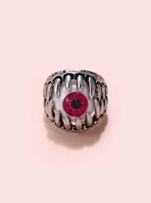 Halloween Eye Decor Ring - Multicolor - View 2