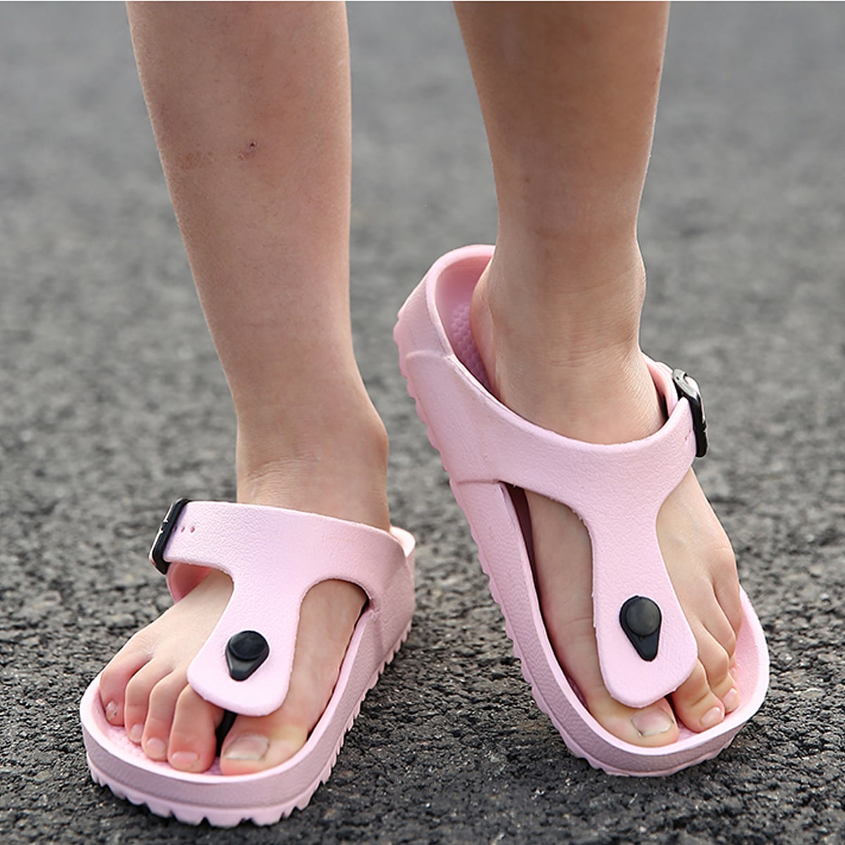 Вьетнамки с пряжкой для девочек