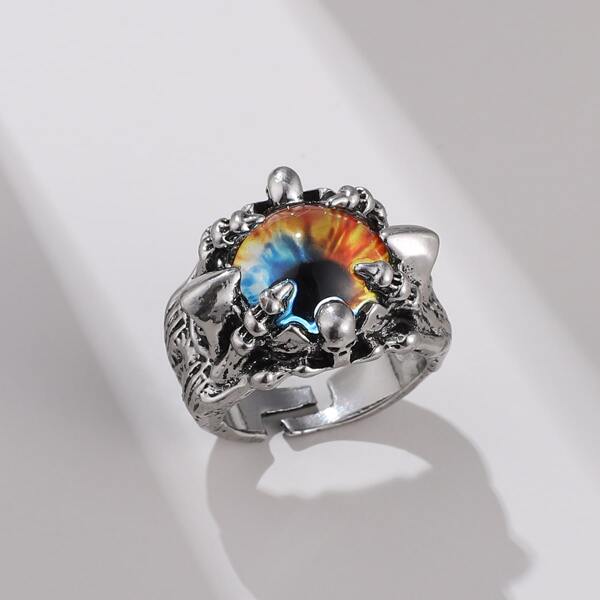 

Claw Decor Ring, Multicolor