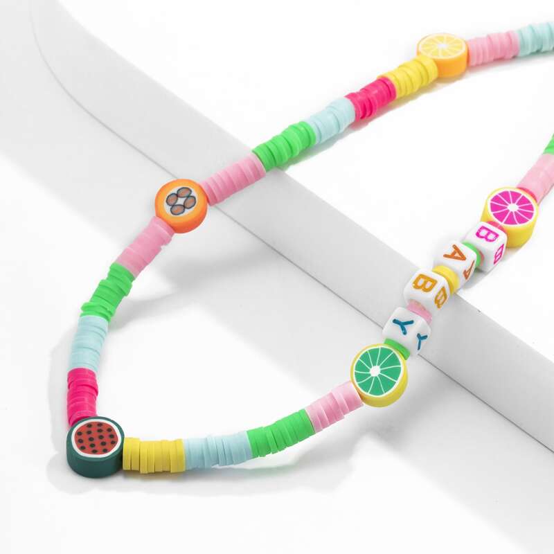 

1pc Colorblock Phone Lanyard, Multicolor