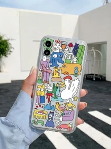 Đồ họa Hoạt hình Ốp lưng & bao da điện thoại Tương thích với iPhone 11 , iPhone 13 , iPhone 14 - Trong sáng - Xem 1