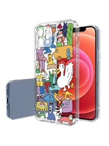 Đồ họa Hoạt hình Ốp lưng & bao da điện thoại Tương thích với iPhone 11 , iPhone 13 , iPhone 14 - Trong sáng - Xem 4