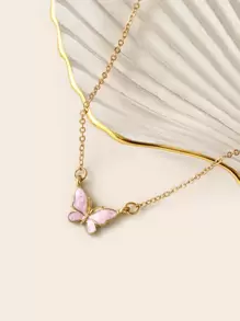 YWGEZHI Mặt dây chuyền con bướm - Nhiều màu - Xem 1