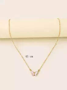 YWGEZHI Mặt dây chuyền con bướm - Nhiều màu - Xem 2