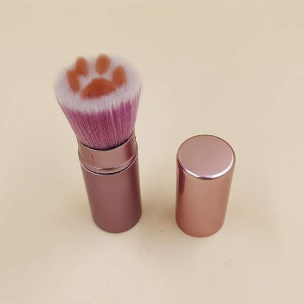 

Cat Claw Design Blush Brush, Mauve purple