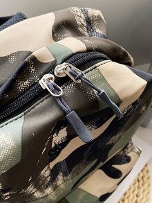 1 Pc Classics Ba lô dành cho nam Túi đựng đồ đi học Ba lô thông thường Daypacks Ba lô du lịch Dung tích lớn di động có khóa kéo cho túi đi lại hàng ngày để đi du lịch, đi làm, đi nghỉ Mua sắm Quà tặng ngoài trời cho bạn bè Nylon màu trơn In camo Thời trang thường ngày cho sinh viên cho nam Phụ kiện du lịch - Nhiều màu - Xem 8