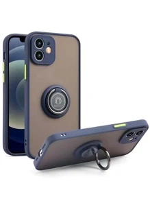 指環扣手機殼 - 寶藍色 - 查看 1