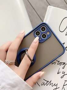 指環扣手機殼 - 寶藍色 - 查看 2