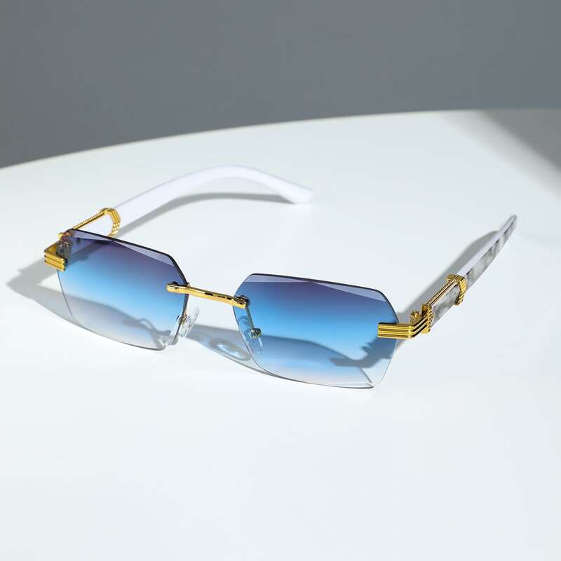 

Rimless Tinted Lens Sunglasses