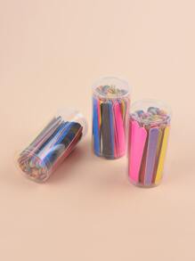 klimonla 彩色指甲锉，单筒指甲锉，双面木质指甲锉 - 120目 - 一次性，沙龙级光滑，旅行装，打造闪亮指甲的最佳指甲锉，美甲用品，美甲工具，美甲艺术工具，返校季，指甲，美甲工具，美甲贴片工具 - 彩色 - 查看 5