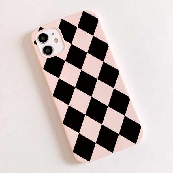 

Rhombus Pattern Phone Case, Multicolor