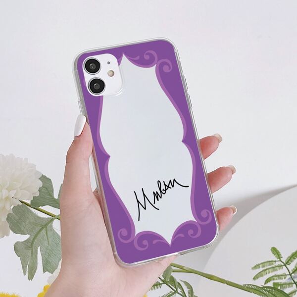

Graphic Clear Phone Case, Multicolor