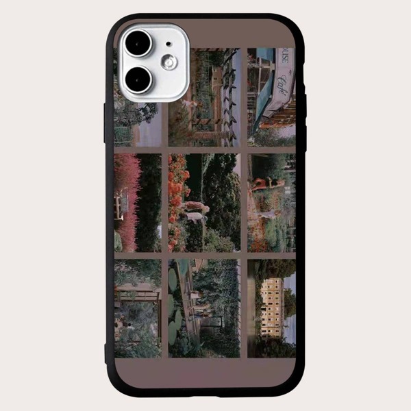 

Aesthetic Collage Phone Case, Multicolor