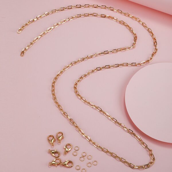 

16pcs DIY Jewelry Accessory, Gold