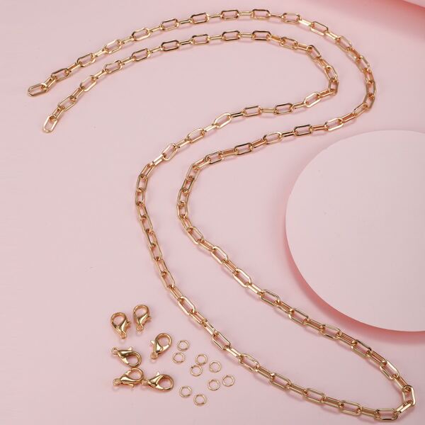 

16pcs DIY Jewelry Accessory, Gold