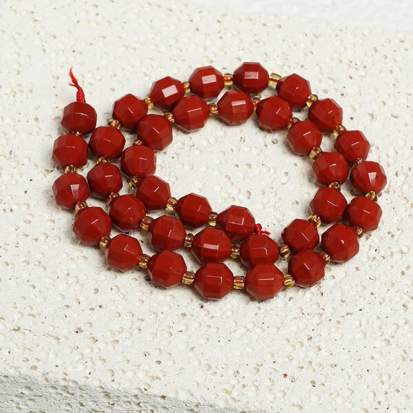 

1strand Beaded DIY Jewelry Accessory, Red