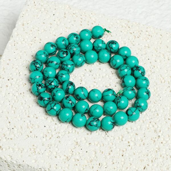 

1strand Beaded DIY Jewelry Accessory, Green