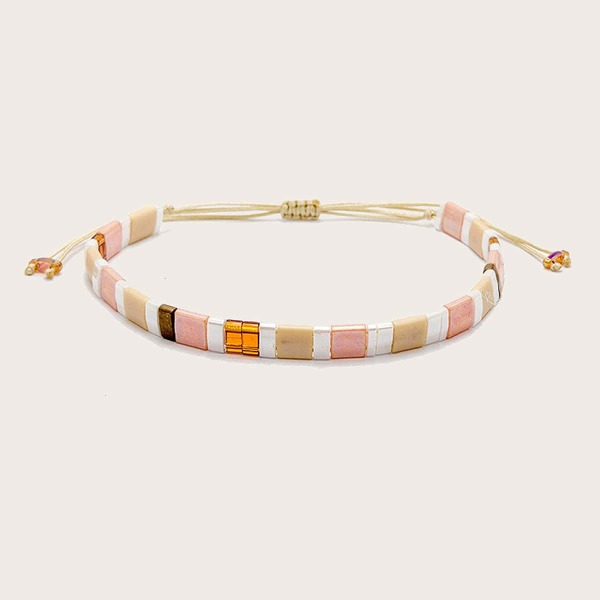 

Geometric Decor Bracelet, Multicolor