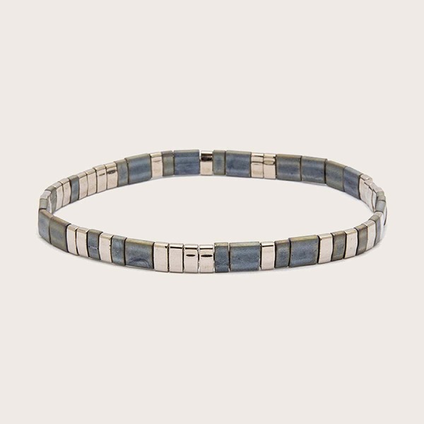 

Geometric Beaded Bracelet, Multicolor