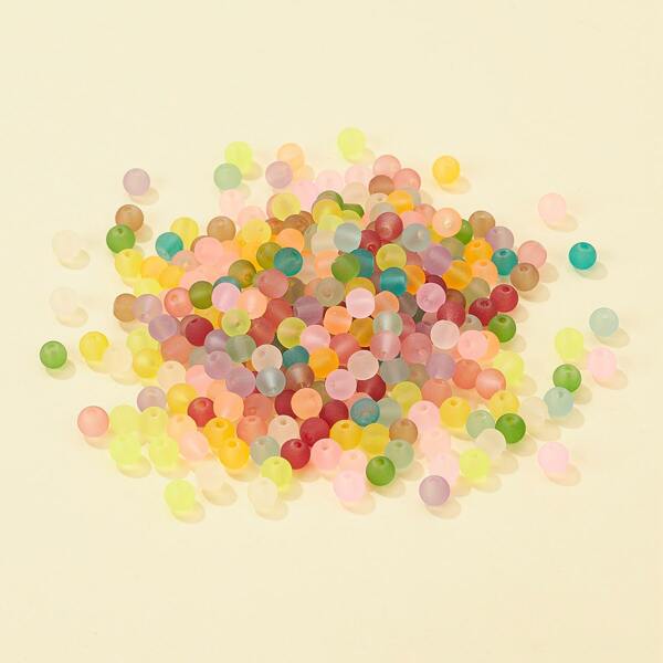 

5packs Colorful Glass Bead, Multicolor