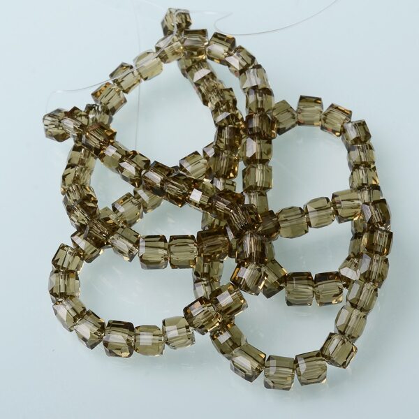 

1pack 4mm Geometric Bead, Grey