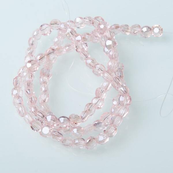 

1pack Beaded DIY Jewelry Accessory, Baby pink