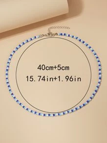 Vòng cổ cườm đầy màu sắc - Nhiều màu - Xem 3