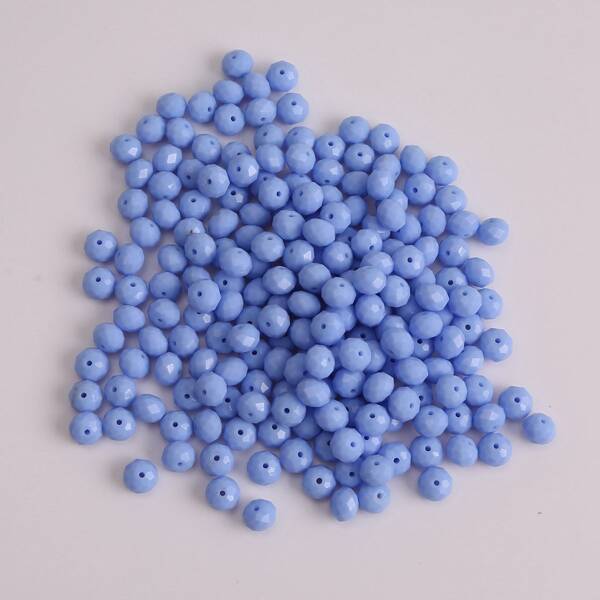 

200pcs Bead DIY Jewelry Accessory, Baby blue