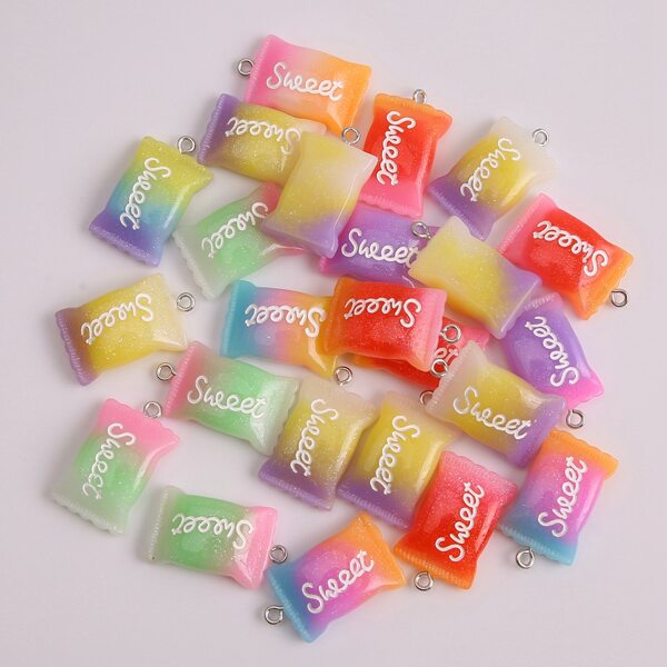 

24pcs Letter Decor Pendant, Multicolor