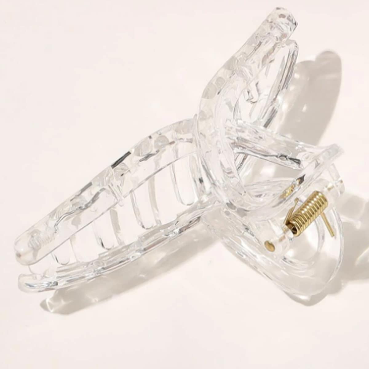 

2pcs Simple Hair Claw, Multicolor