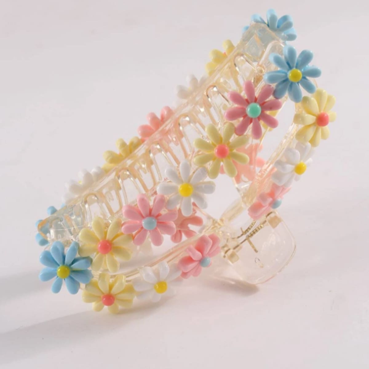 

1pc Flower Hair Claw, Multicolor