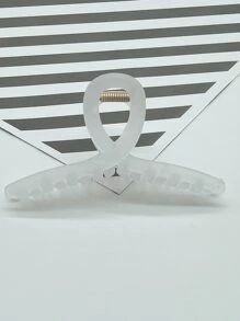 Garra de pelo unicolor - Blanco - Ver 1