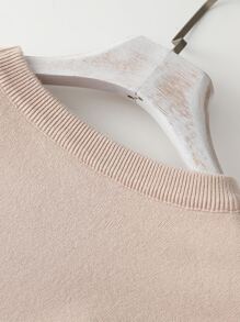 Manfinity Homme Men Floral And Figure Graphic Jumper - Apricot - View 3