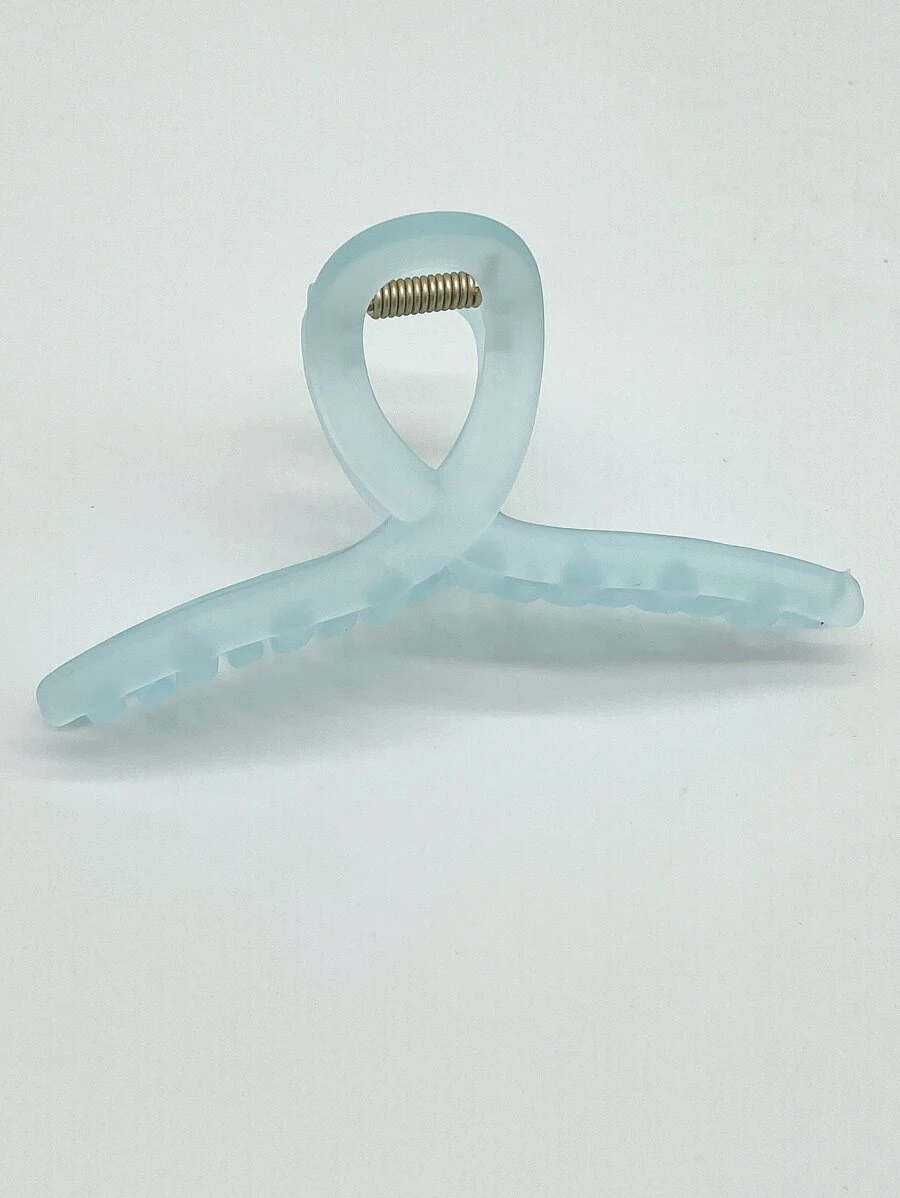 Garra de pelo unicolor - Celeste - Ver 1