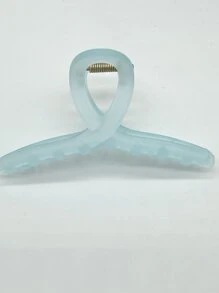 Garra de pelo unicolor - Celeste - Ver 2